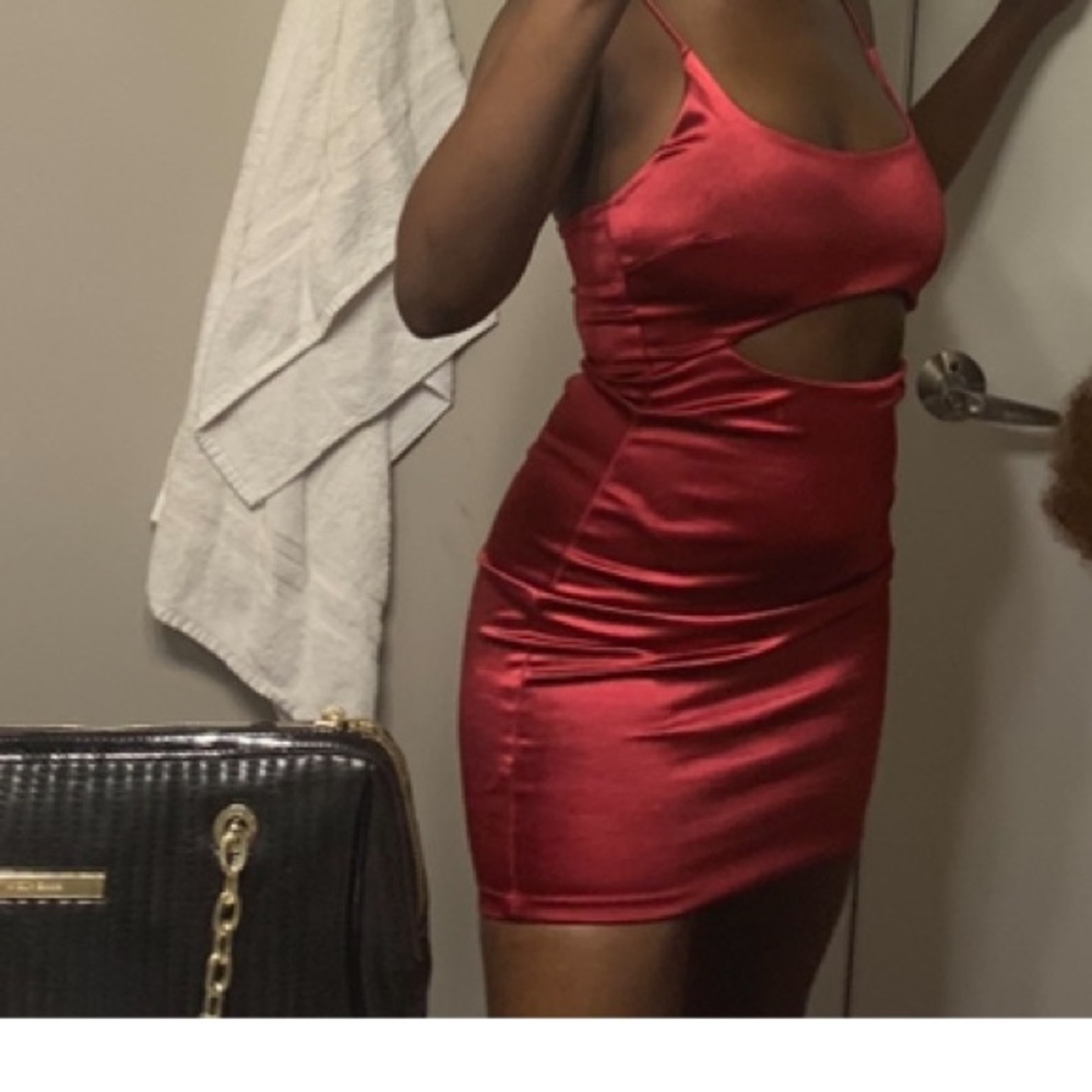 Satin dress